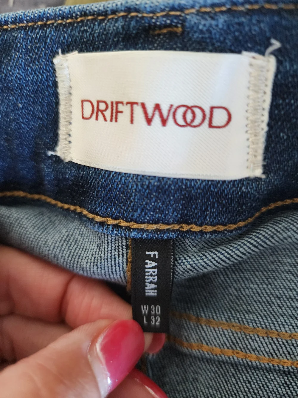 Driftwood Farrah High-Rise Flare Women's Jeans - Blue